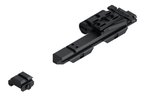 Wilcox EOTech Riser System Flip Mount Left Hand G23/XPS 0.41in Screw Black