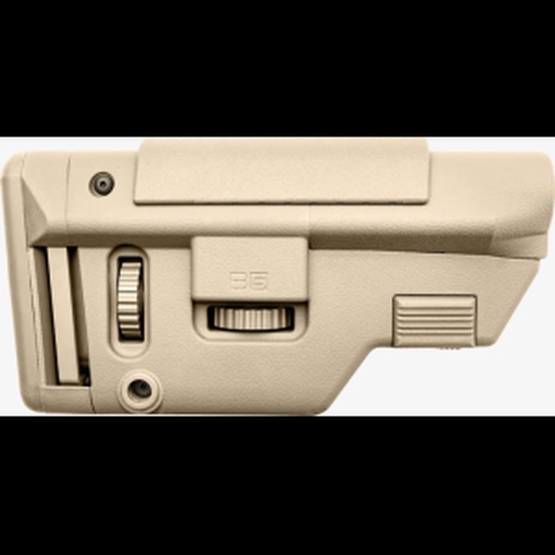 B5 Systems CPS1305 Precision FDE Synthetic Adjustable Stock with Cheek Riser