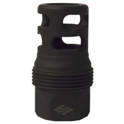 YHM SRX Short QD Muzzle Brake 5/8-24 with HUB Interface 1-3/8x24