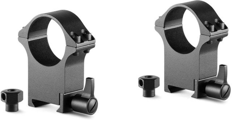 Hawke Sport Optics Professional Steel 30mm Weaver Scope Rings - 2-Pieces