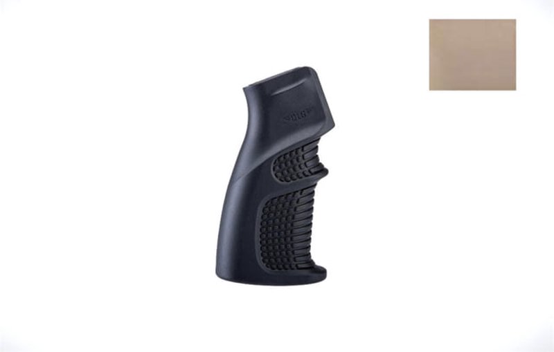 DLG Tactical AR Ergonomic Grip Hard Shell - Tan