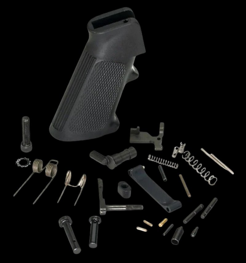 VKTR Industries AR-15 Lower Parts Kit Stage 3 No Fire Control Group Phosphate