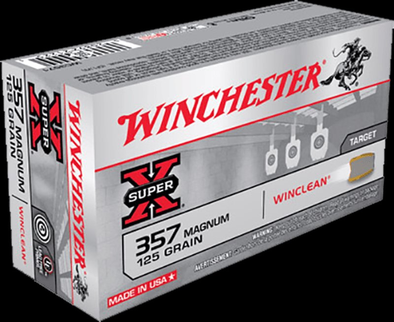 Winchester Super-X .357 Magnum Handgun Ammunition 50 Rounds BX