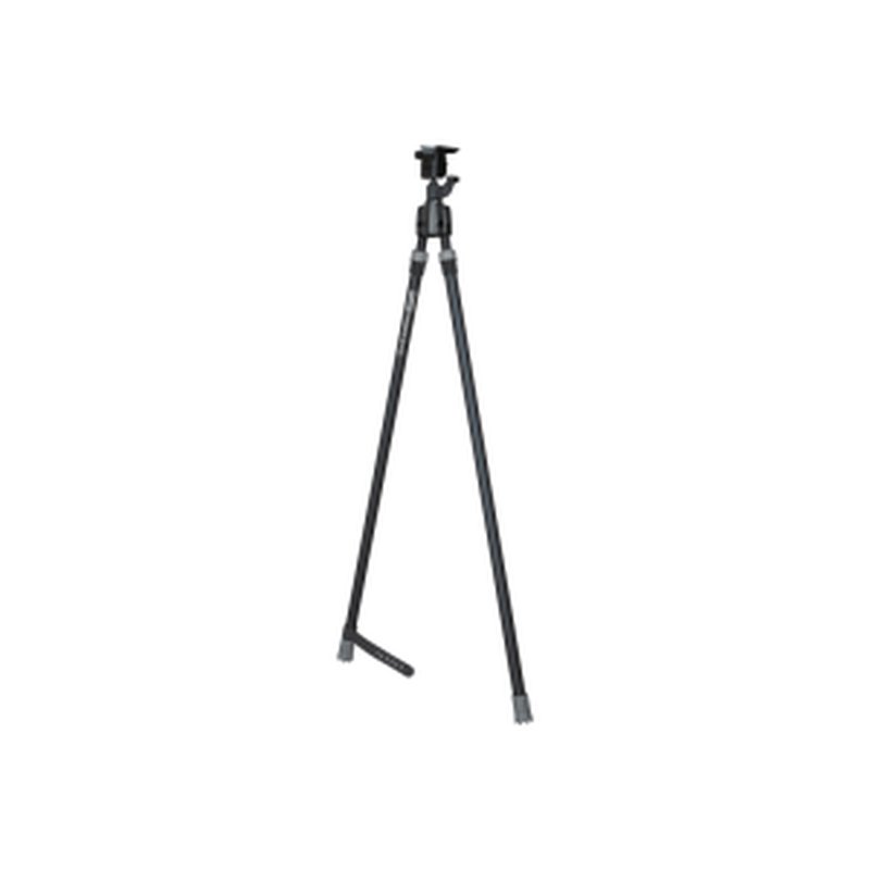 Primos 65827 Trigger Stick Bipod made of Steel with Black & Gray Finish, QD Swivel Stud Attachment Type & Tall Height (Clam Package)