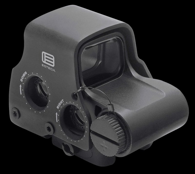 EOTech EXPS2-2 Holographic Weapon Sight 65 MOA Circle 1 MOA Dots - Black
