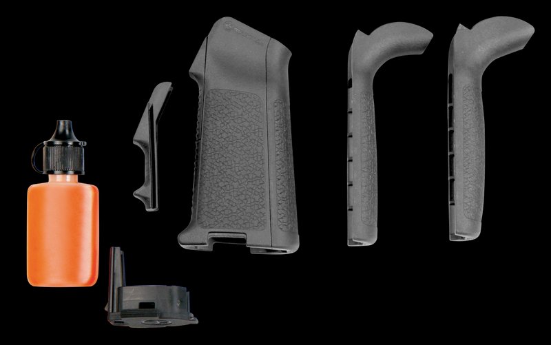 Magpul MIAD Gen 1.1 Type 2 AR-10 Grip Kit Gray Polymer Aggressive Texture