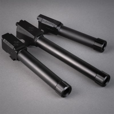SilencerCo .45 ACP 4.6" Threaded Barrel, Black Nitride - AC863