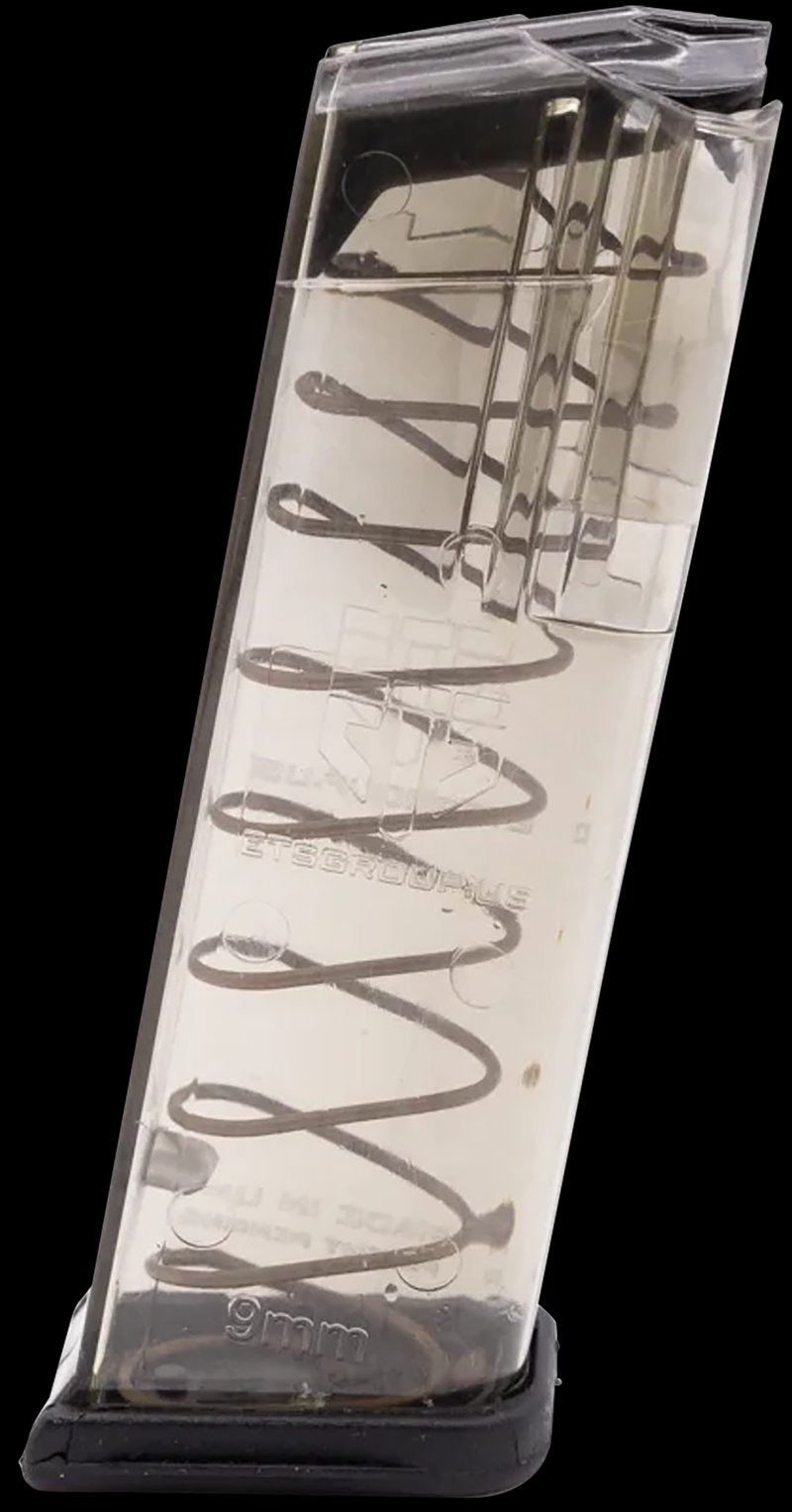 Elite Tactical Systems GLK-19 9mm Glock 19 15-Round Translucent Polymer Magazine
