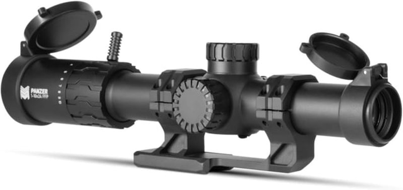 Monstrum Panzer ED 1-10x24mm LPVO Rifle Scope CM3 Reticle 30mm Tube FFP