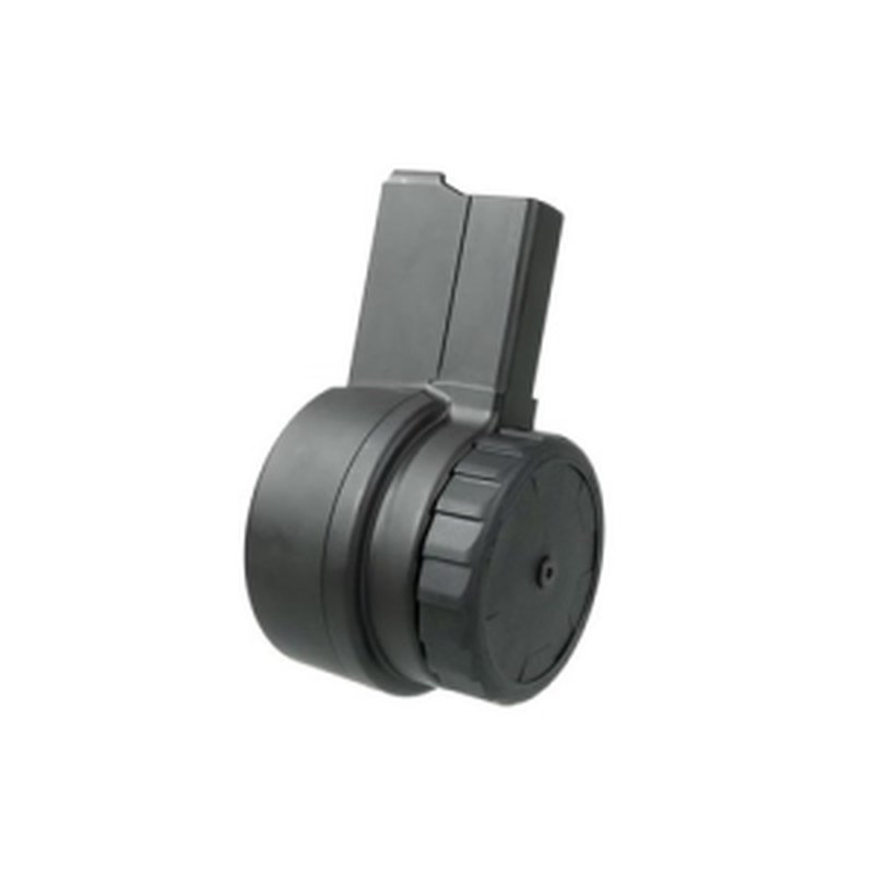 Warrior Systems W-15 Drum Magazine 50rd AR-15 5.56 Armor Black Cerakote