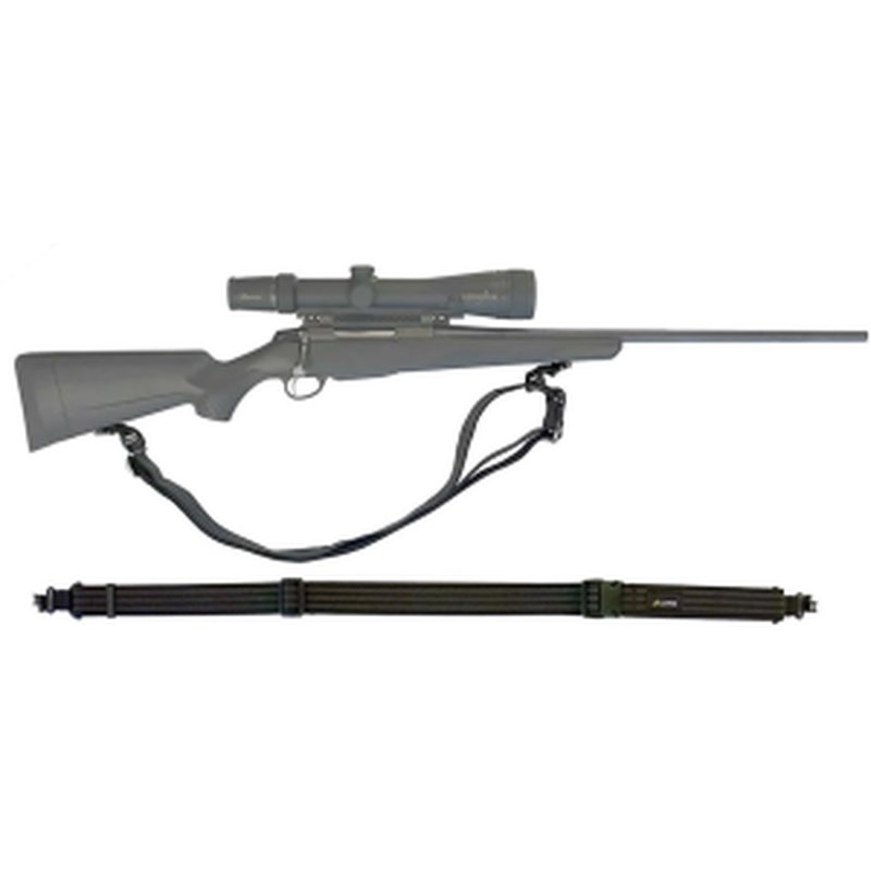 Alpine Innovations Dual Strap Rifle Sling with Sling Swivel Nylon Black