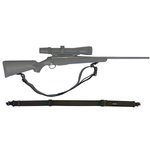 Alpine Innovations Dual Strap Rifle Sling with Sling Swivel Nylon Black