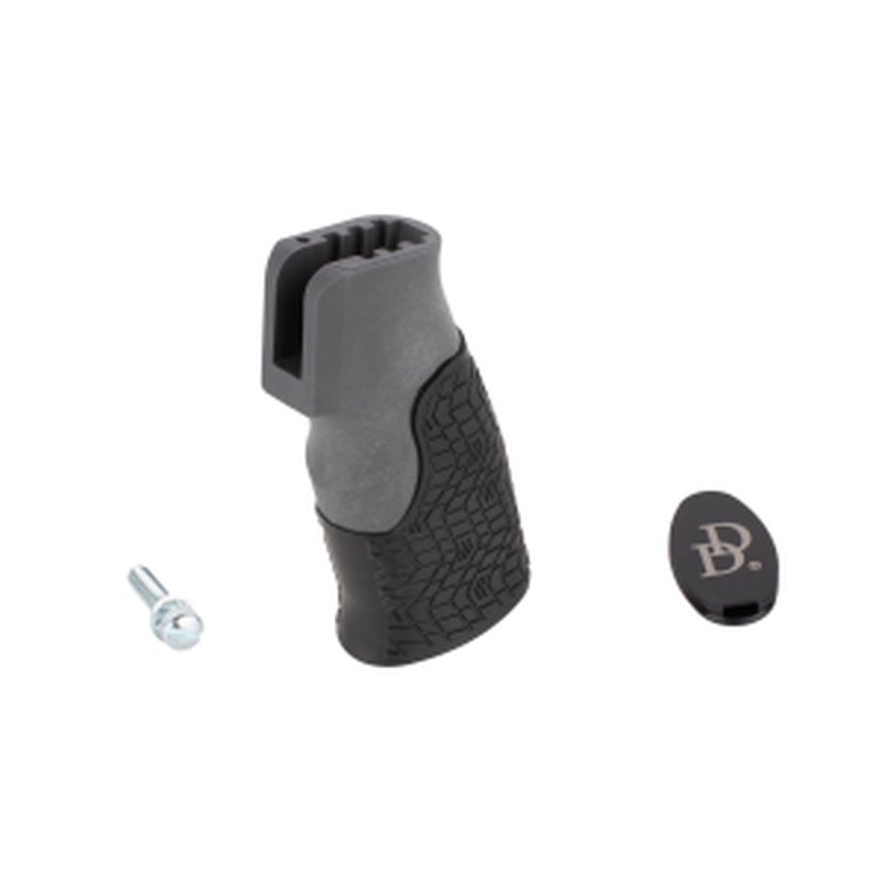 Daniel Defense AR-15 Pistol Grip No Trigger Guard Tornado Grey