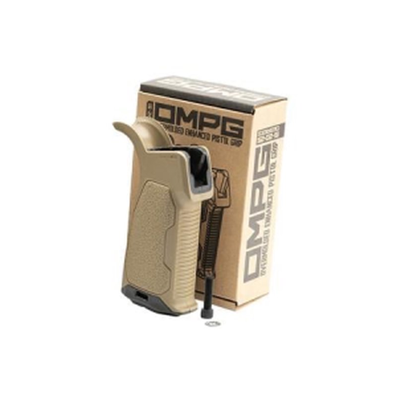 Strike Ind AR Enhanced Pistol Grip 15 Degrees AR Platform Flat Dark Earth Rubber