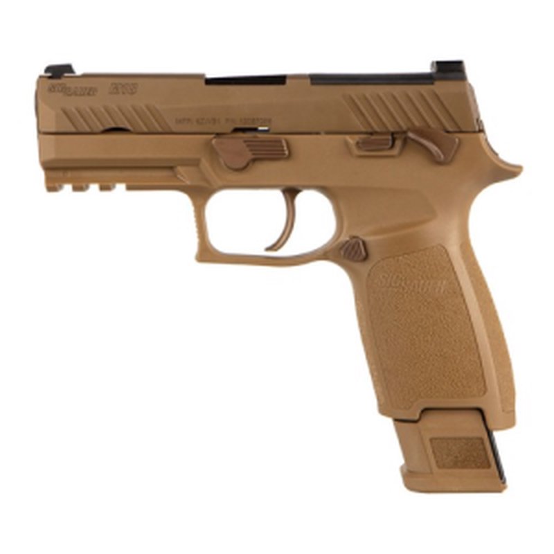 Sig Sauer M18 Commemorative 9mm 3.9 in Coyote 17/21rd