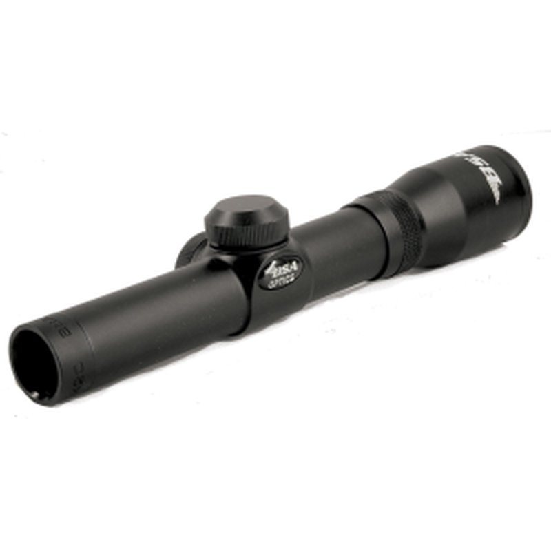 BSA Optics PS2X20 Pistol Scope 2x20mm, 1" Tube, Duplex Reticle, Parallax 50 yds