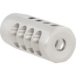 Christensen Arms 8100002300 Side-Baffle Natural Titanium, 1/2"-28 tpi Threads, 223 Cal (.920" D Bull barrel)