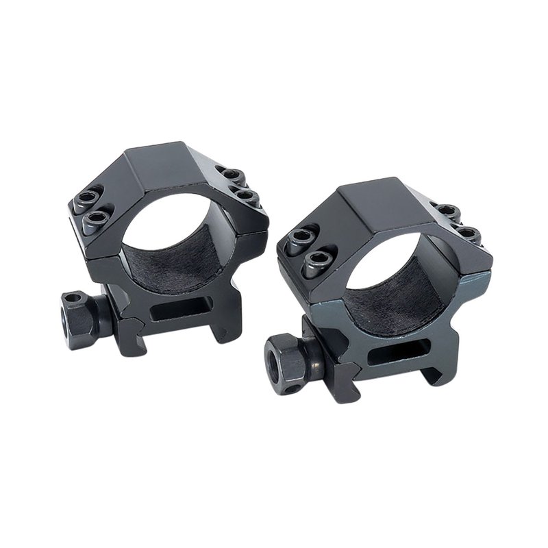Riton Optics Scope Rings 1" Low Aluminum 6061-T6 Picatinny Rings