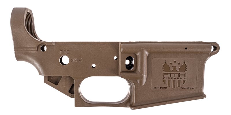FMK AR-Extreme Polymer AR-15 Lower, Burnt Bronze - FMKGAR1EBRT