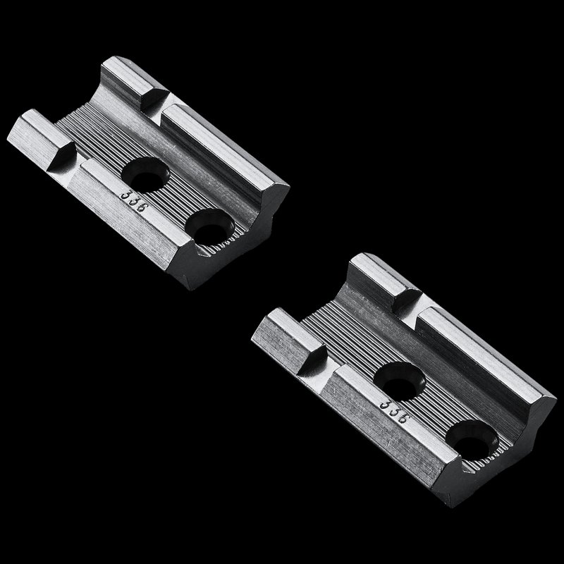Weaver Top Mount Base Pairs Cross-Lock Base Pair Set, Aluminum