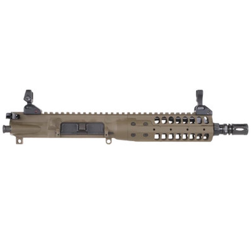 LWRC IC-PSD Upper Receiver 5.56 NATO 8.5 Inch Barrel 1:7 1/2x28 Patriot Brown