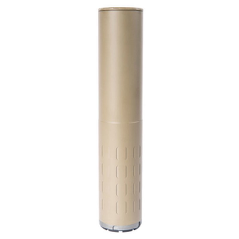 SILENCERCO Hybrid 46 Multi-Caliber Direct Thread Rifle & Pistol Silencer / Suppressor - FDE