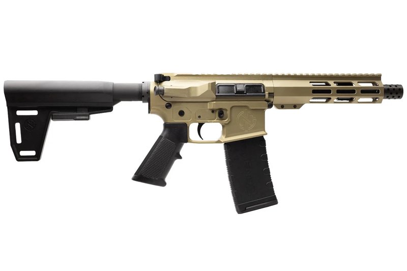 Next Generation Arms NG-15 AR-15 Pistol .223 Wylde 7.5in Bronze Nitride