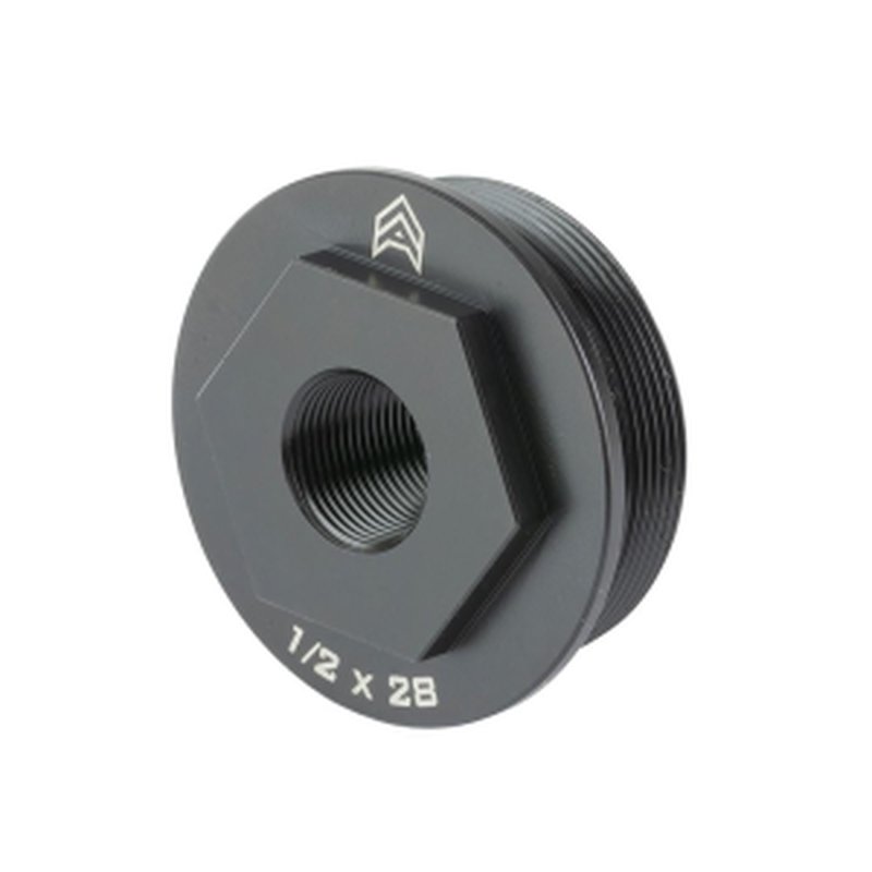 Angstadt Arms Direct Thread to HUB Adapter 1/2x28 to 1.375A-24 HUB Thread