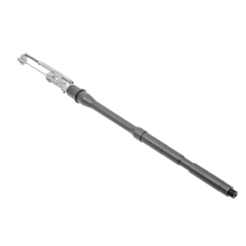 CMMG 22D7C6C Replacement Barrel Kit with Bolt Carrier Group, 22 LR 16.10" Threaded, Black Nitride Chromoly Steel, Fits AR-15/Mk4