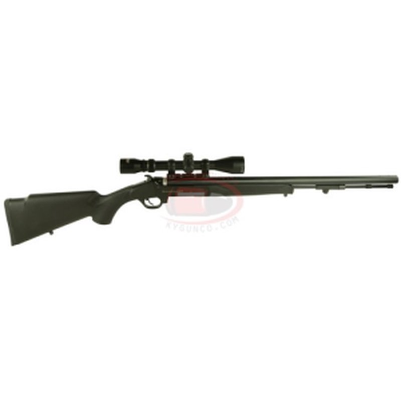 Traditions Buckstalker 50 Caliber 24 Inch Gloss Blued 3-9x40 Scope