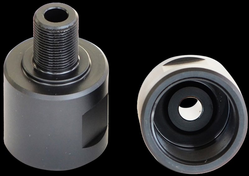 Griffin Armament 24mm x 1.5 to 5/8x24 Suppressor Mount Thread Adapter