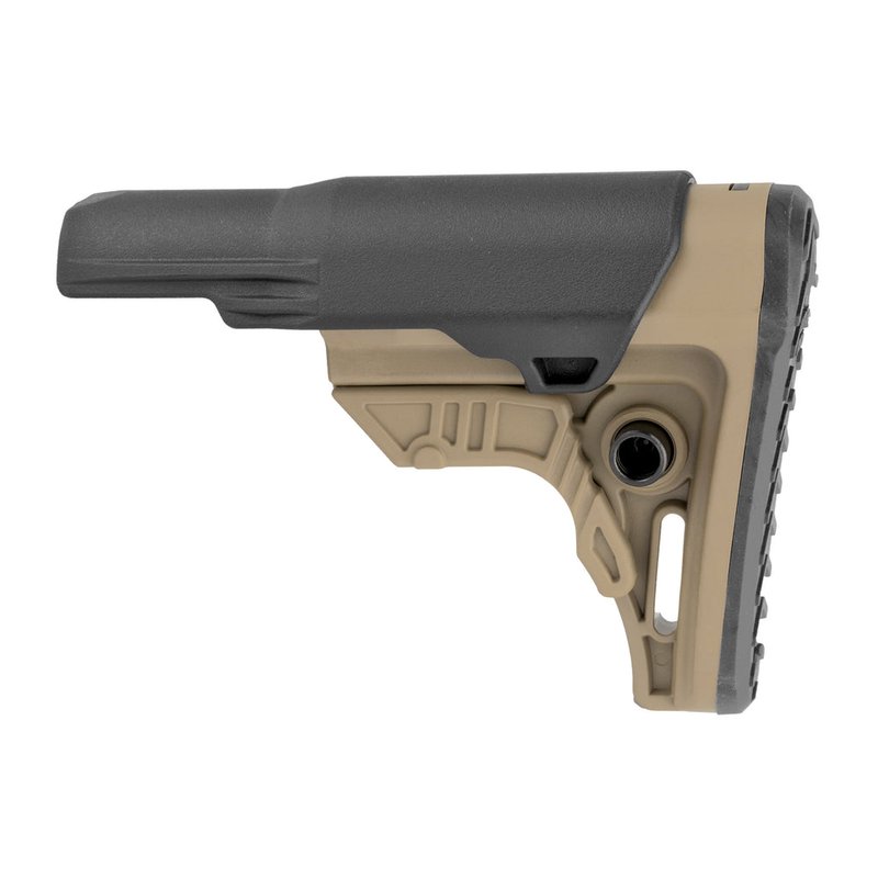 Leapers UTG AR-15 Ops Ready S4 Mil-Spec Stock FDE Compact Cheek Rest