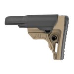 Leapers UTG AR-15 Ops Ready S4 Mil-Spec Stock FDE Compact Cheek Rest