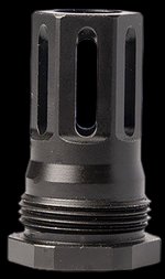 Huxwrx Stiction Lock Compensator 9mm 1/2x28 Thread 17-4 Stainless Steel Black