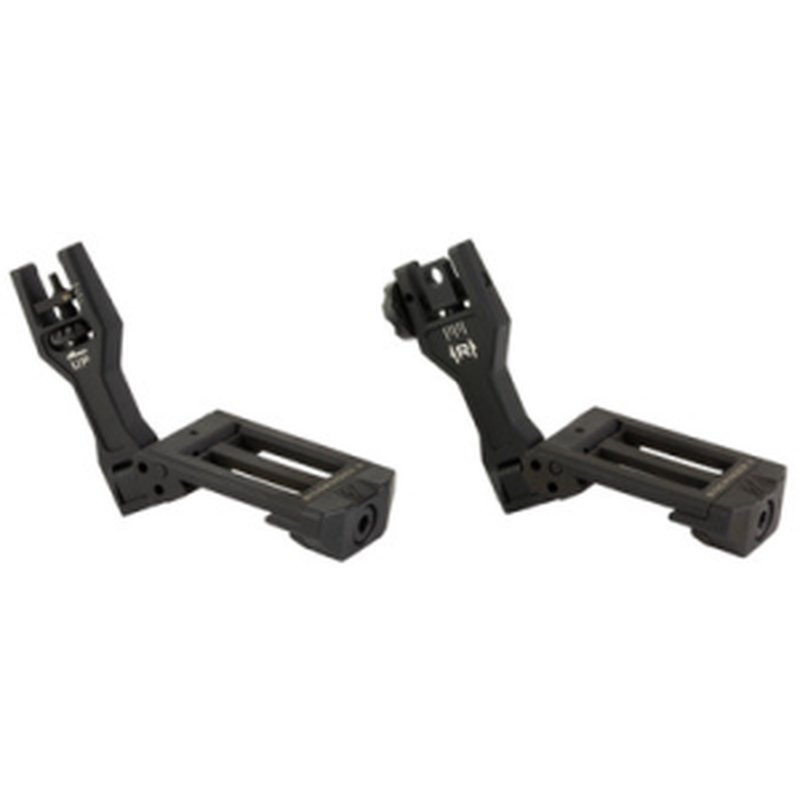Strike Industries Sidewinder II 45° Offset BUIS Set (Black) for AR-15