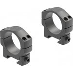 Leupold 178530 Mark 4 Scope Ring Set Picatinny Rail Medium 34mm Tube Matte Black Aluminum