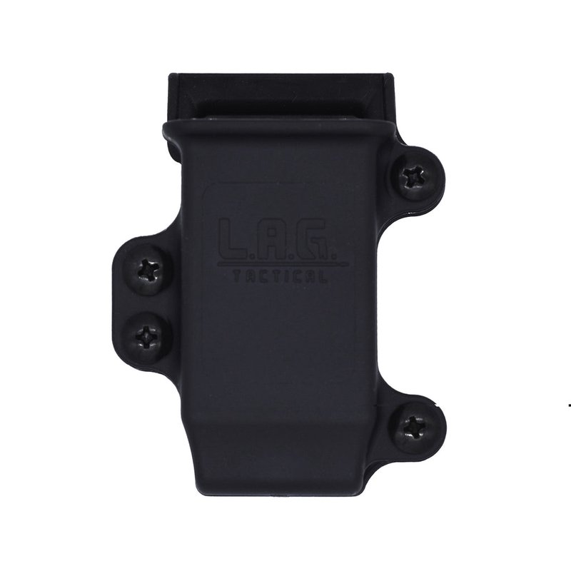 L.A.G. Tactical M.C.S. Pro Single Pistol Magazine Carrier Full-Size 9mm/.40