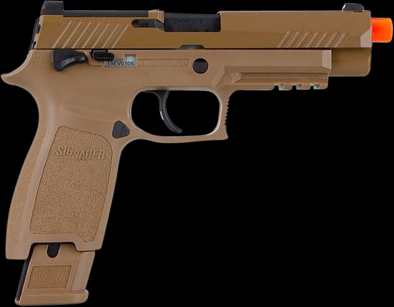 Sig Sauer ProForce M17 Airsoft Handgun 6mm Plastic BB Green Gas 410 fps Coyote Tan