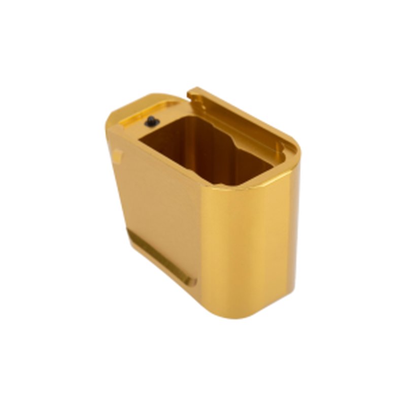 Tyrant CNC Glock 43 Magazine Extension +3 Gold