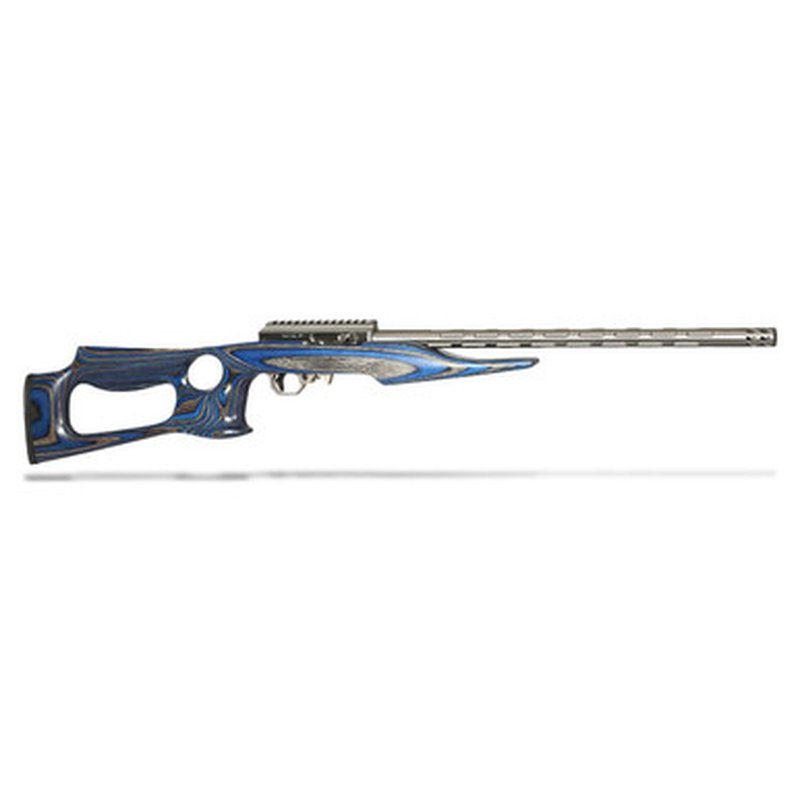 Volquartsen IF-5 17 HMR Blue Lightweight Thumbhole Rifle