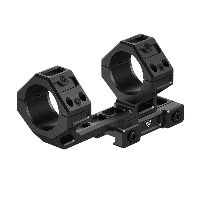 Swampfox Optics Hostile Engagement Mount, 30mm, 1-Piece Cantilever, 45° Offset Sight Mount