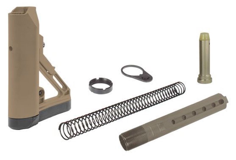 UTG Pro RBUS3BM MilSpec OPS Ready S3 Stock Kit Black Synthetic 6 Position for AR15 M16