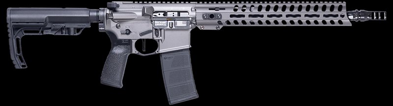 Patriot Ordnance Factory Minuteman 300 Blackout AR-15 Rifle 13.75 Inch Tungsten