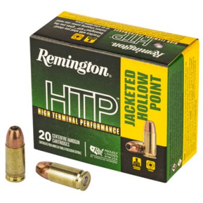 Remington HTP 9mm Luger JHP 147 Grain 20-Round Ammo