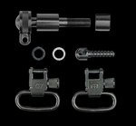 Grovtec GTSW18 Locking Swivel Set 1 in Black Oxide Steel for Remington 760/7600