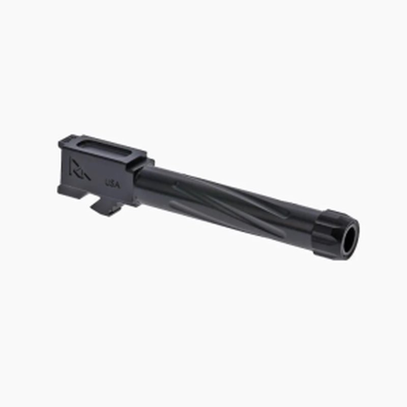 Rival Arms V1 Glock 19 Gen5 Threaded Barrel 9mm 1:10 Twist 416R Stainless PVD Black