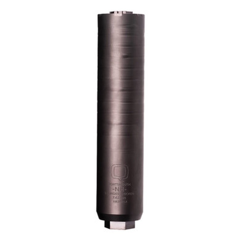 Q LLC Thunder Chicken Suppressor 7.62mm Titanium Bead-Blasted 8.125 in Quick Attach