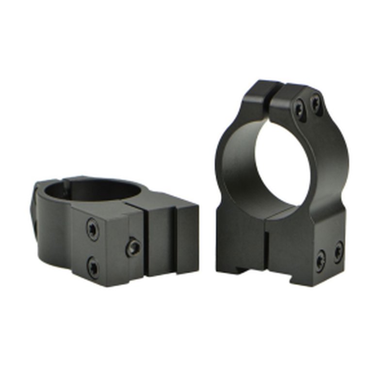 Warne CZ 527 1in Fixed High Matte Rings 2B1M