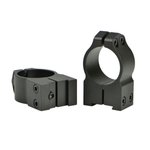 Warne CZ 527 1in Fixed High Matte Rings 2B1M
