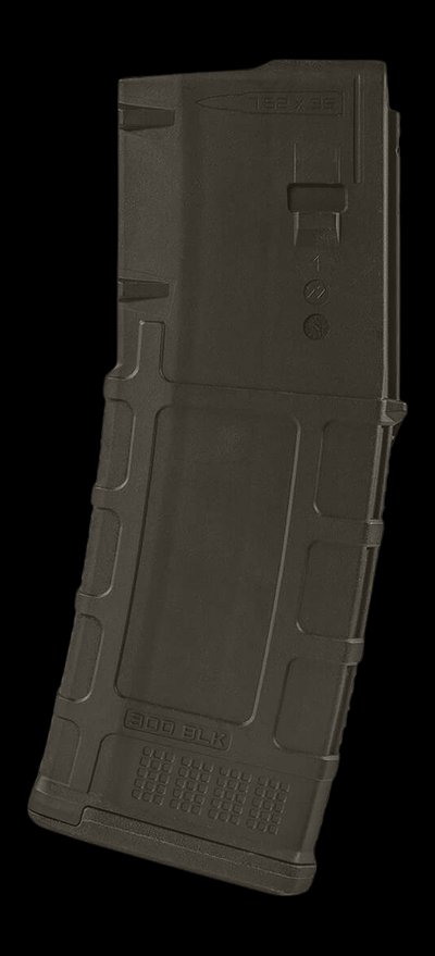 Magpul PMAG GEN M3 30rd .300 Blackout OD Green Polymer Magazine